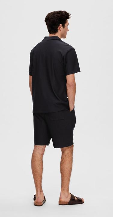 Produktbild Selected Homme Geripptes Kurzarmhemd (L)