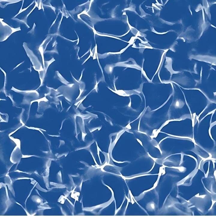 Actual product image Poolomio Pool liner for round pool marble blue | 3.60 x 1.10 m