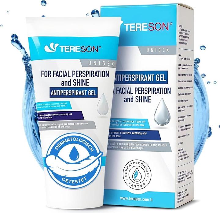 Actual product image Tereson Antiperspirant gel, for facial sweating, 50 ml (Spray, 50 ml)