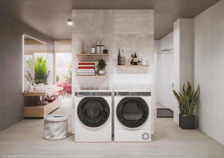 Produktbild Hoover H-WASH 550 H5WPB (8 kg, Links)