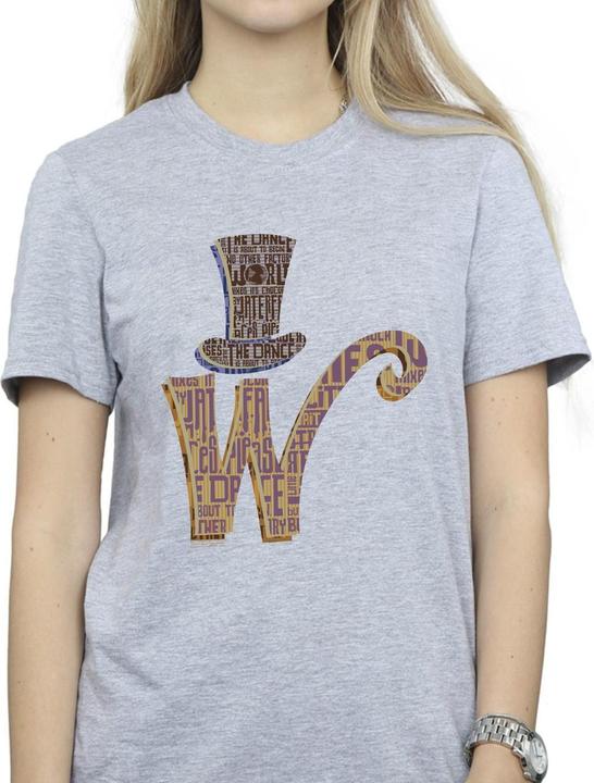 Image du produit Willy Wonka & the Chocolate Factory - T-shirt W LOGO HAT - Femme (XL)