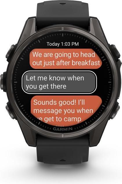 Image du produit Garmin Fenix 8 AMOLED Sapphire Titan (43 mm)