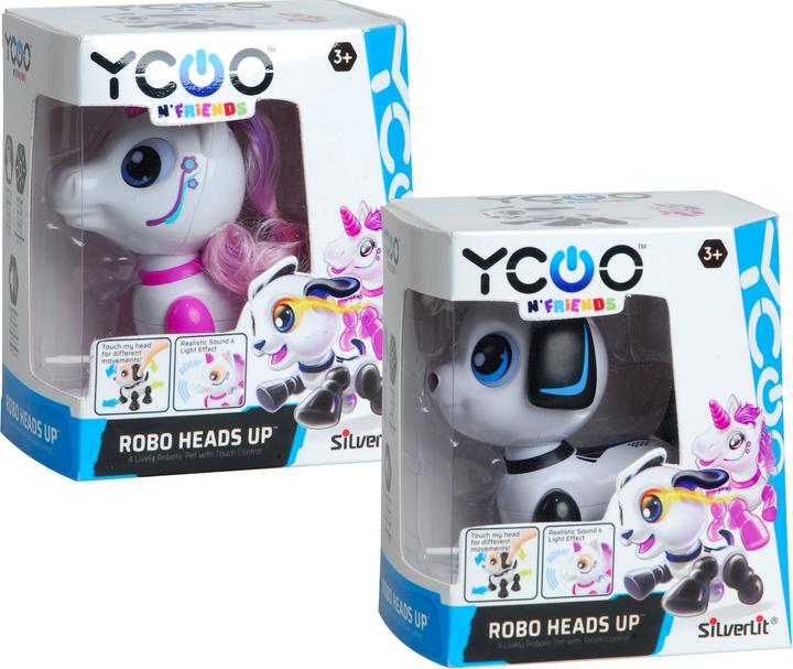 Produktbild Silverlit ROBO HEADS UP 2-fach sort.