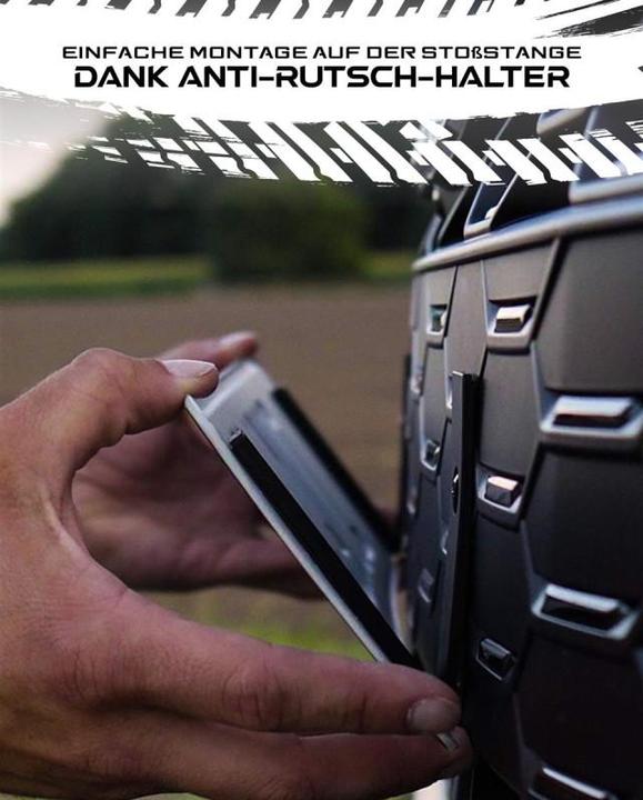 Image du produit Ivality Support de plaque d'immatriculation sans cadre (Avant + arrière)