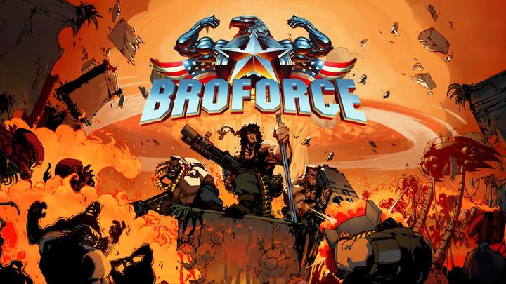 Actual product image Devolver Broforce (Collectors Edition) (Import) (Switch)