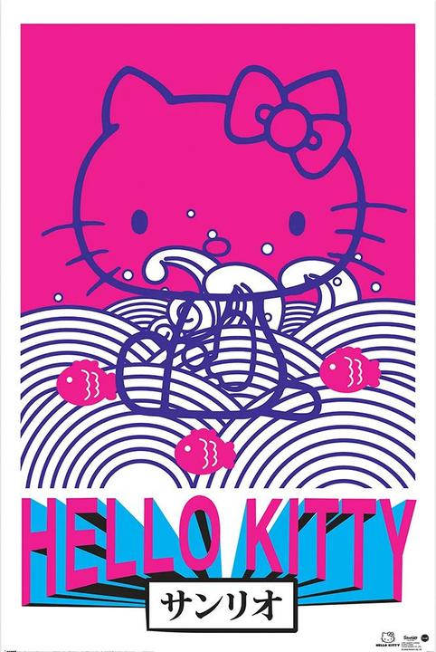 Actual product image Hello Kitty Tokyo Rebel Maxi Poster