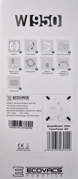 Image du produit Ecovacs Winbot W950