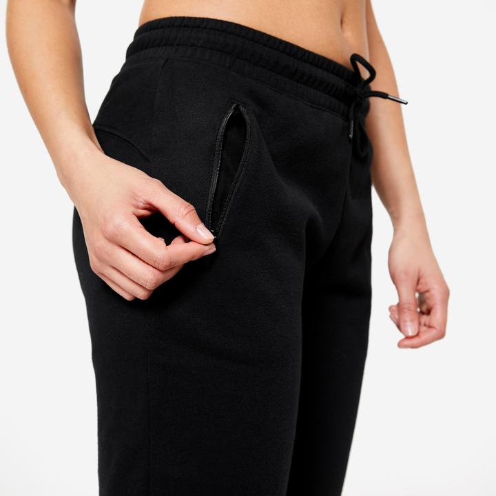 Actual product image Domyos Jogging trousers ladies slim - black (W35)