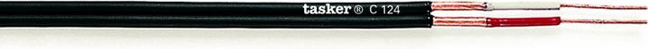 Immagine prodotto Tasker Cavo audio, nero, 100 m, PVC 2,40x5,00 mm (100 m)