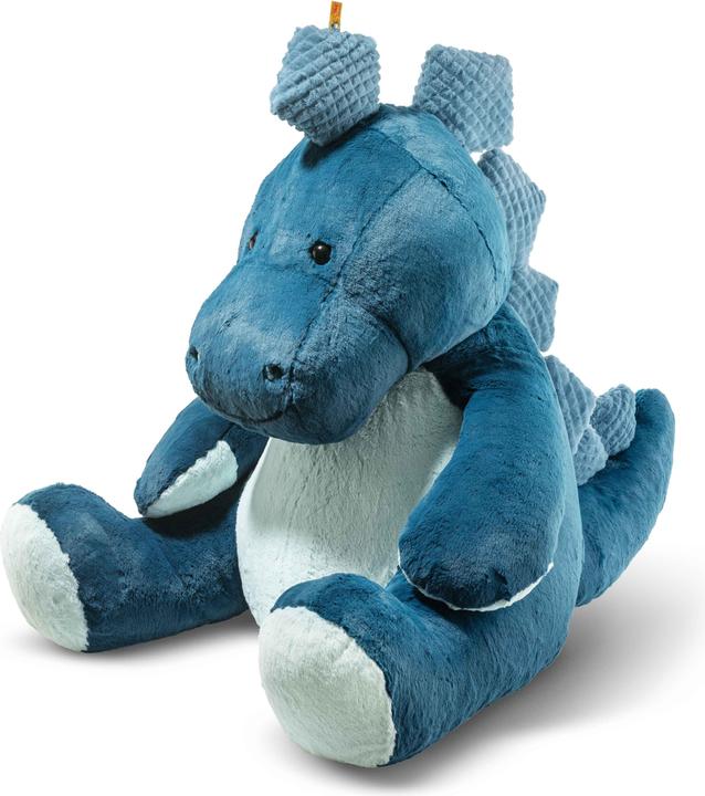 Produktbild Steiff Spott Stegosaurus 80 petrol/eisblau sitz (80 cm)