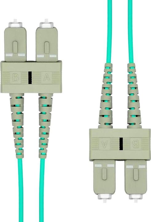 Image du produit ProXtend SC-SC UPC OM4 Duplex MM Fibre Cable 4M (U/FTP, CAT6, 4 m)