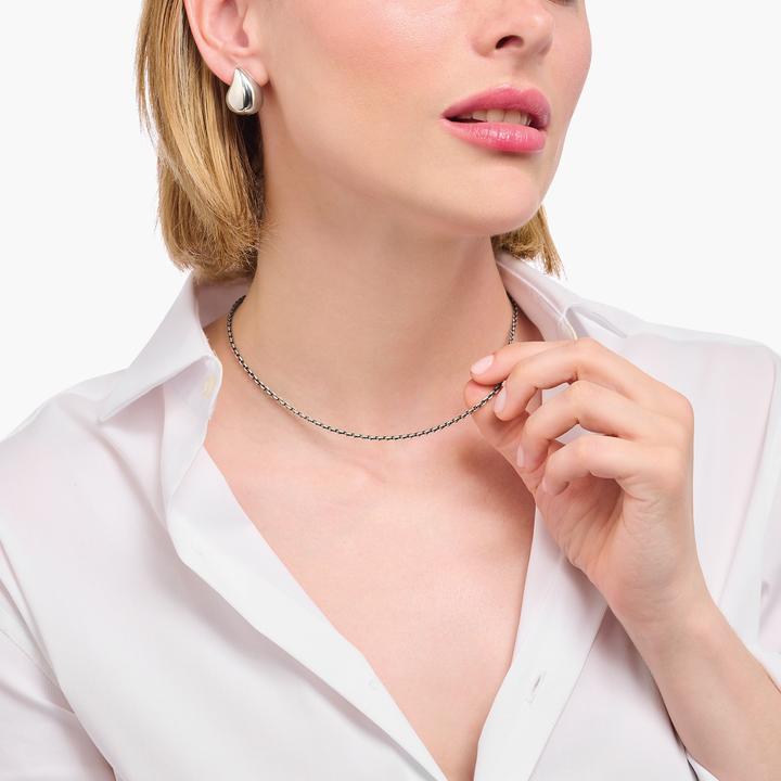 Produktbild Thomas Sabo Ankerkette lang (Geschwärzt, 925 Sterlingsilber, 40 - 45 cm)