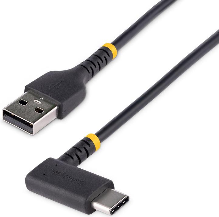 Immagine prodotto StarTech com R2ACR-2M-USB-CABLE, 2 m, USB A, USB C, USB 2.0, 480 Mbit/s, Nero (2 m, USB 2.0)