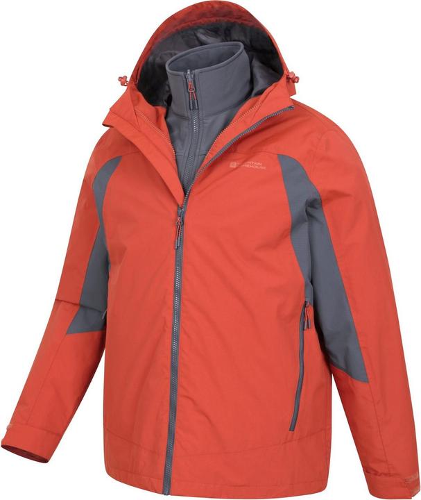 Produktbild Mountain Warehouse Mist Jacke wasserfest 3 in 1 (XS)