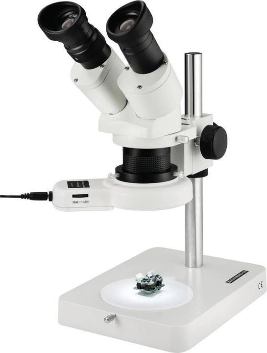 Image du produit Eschenbach 33213 Stéréomicroscope binoculaire 20 x lumière réfléchie