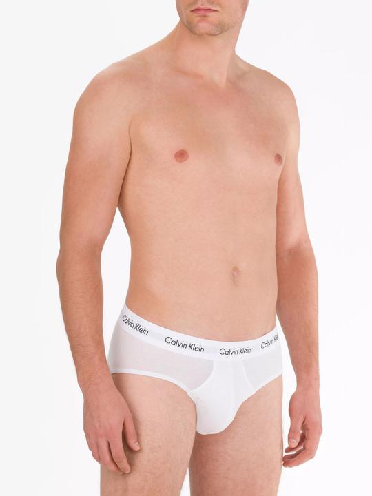 Produktbild Calvin Klein Slip "Cotton Stretch" Weiss (XL, 3er Pack)