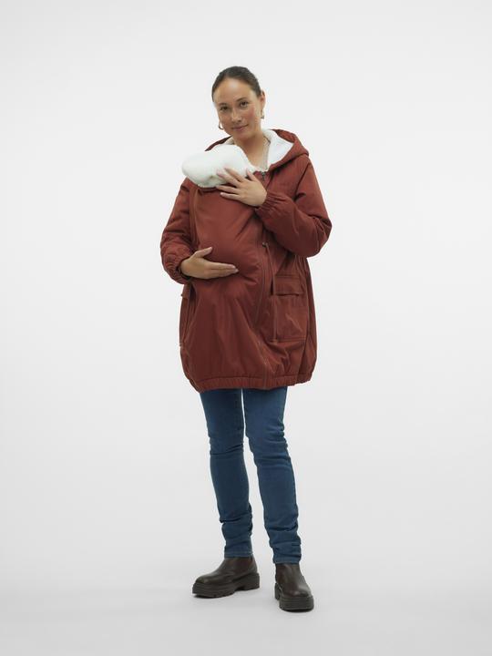 Actual product image Mamalicious Hood Elasticated cuffs Jacket Jacket (XL)