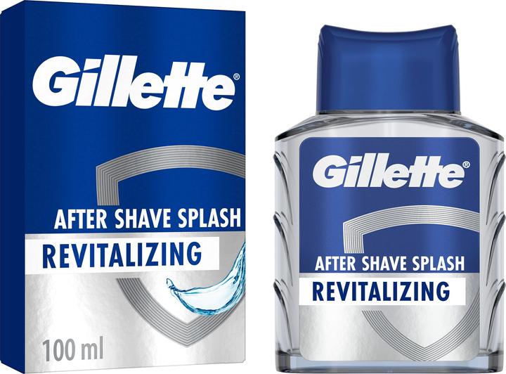 Actual product image Gillette After Shave Splash Revitalizing Sea Mist (Aftershave lotion, 100 ml)