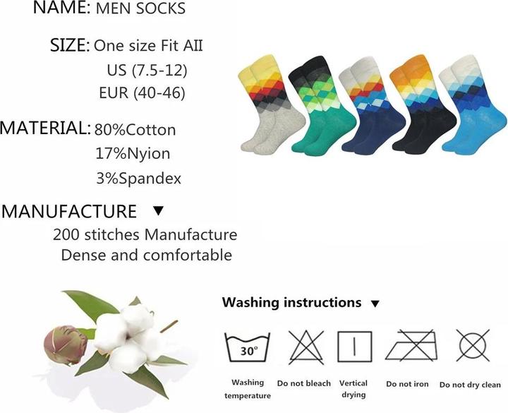 Produktbild ASMI Socken Casual Business 5 Paar Grösse 38-42 (3er Pack, 38 - 42)