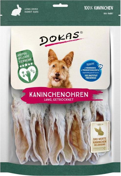 Actual product image Dokas Dried rabbit ears (Adult, 1 pcs., 180 g)