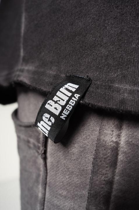 Immagine prodotto Nebbia Washed-off Ärmelloser Hoodie Beastin 361 - black (M)