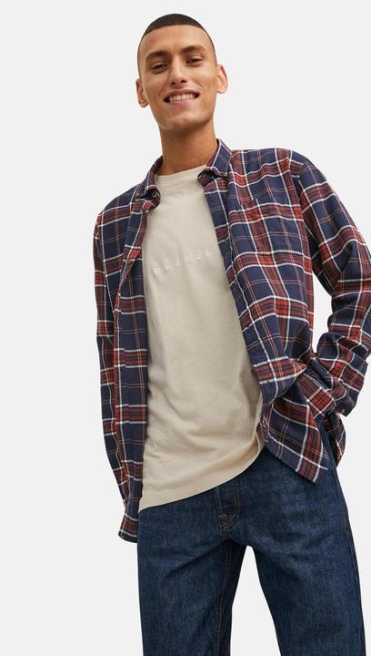Produktbild Jack & Jones Kariertes Button-down Hemd (S)