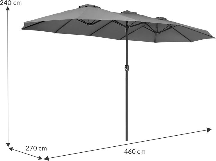 Image du produit Kingsleeve Parasol XXL (2.70 m)