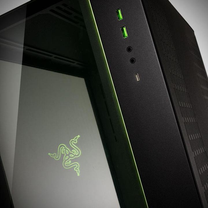 Actual product image Lian-Li PC-O11D Razer Edition (ATX, mATX, E-ATX)