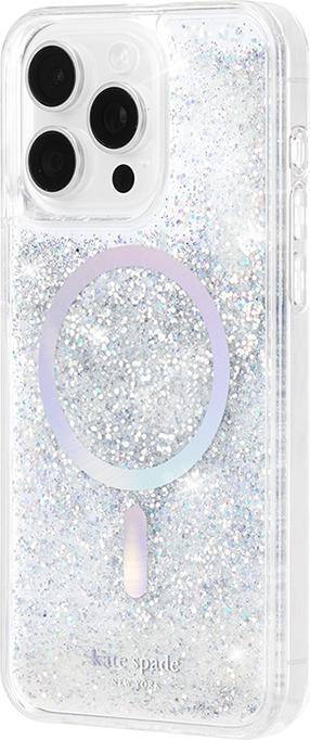Actual product image Kate Spade Liquid Glitter MagSafe - Case iPhone 15 Pro Max (Opal Iridescent) (Apple iPhone 15 Pro Max)