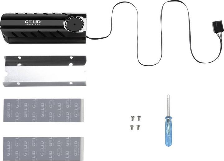 Image du produit Gelid HS-M2-SSD-22 IceCap Pro Refroidisseur de disque dur SSD M.2