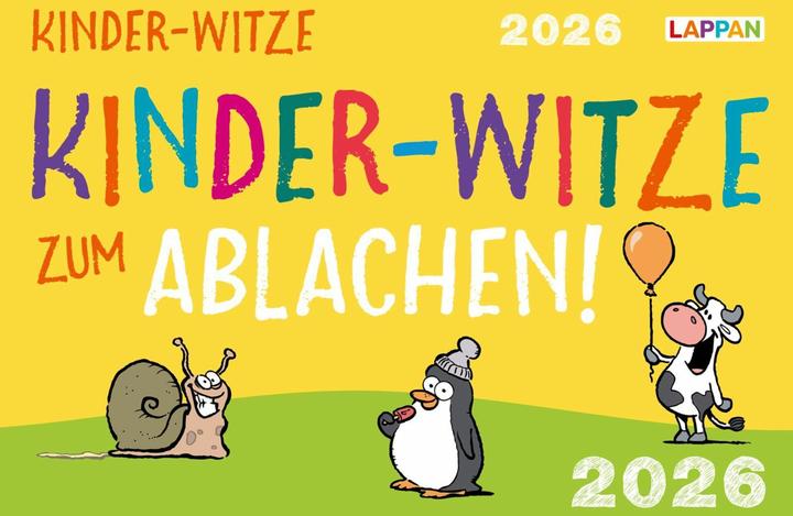 Actual product image Kinder-Witze zum Ablachen! 2026: Mein K (Hardcover, German)