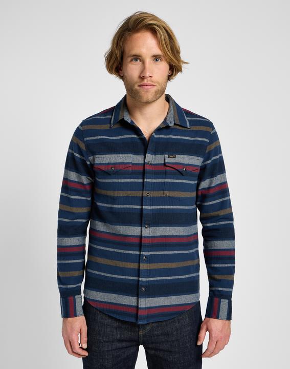 Lee Langarmhemd Clean Western Shirt (M)