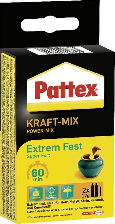 Produktbild Henkel Spezialkleber Kraft-Mix Extrem Fest 2x12g (24 g)