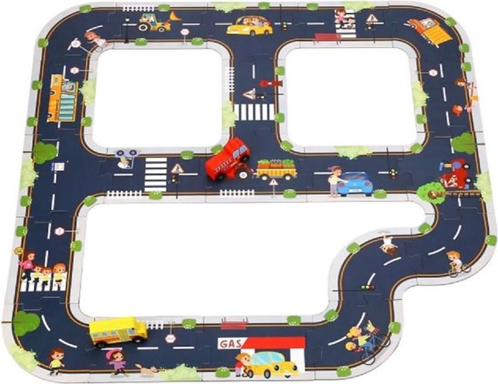 Produktbild Tooky Toy Spielzeug Autobahn (Englisch)