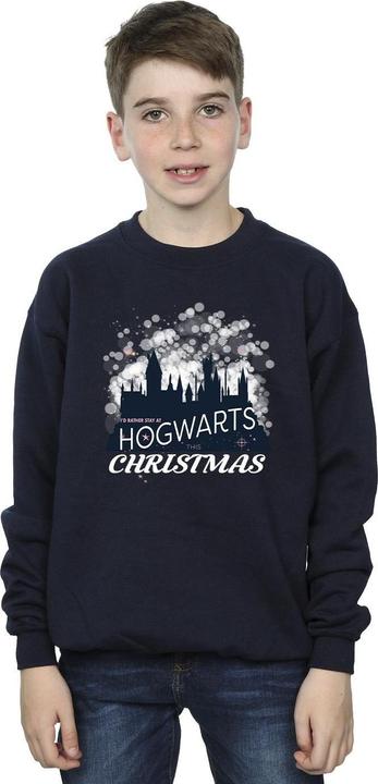 Actual product image Boys Hogwarts Christmas Sweatshirt (140, 146)