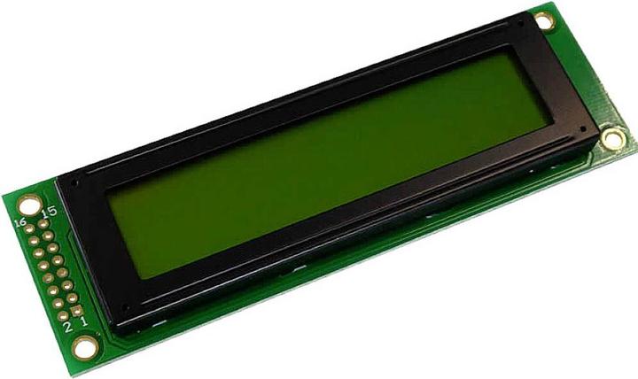 Image du produit Display Écran LCD Jaune-Vert (L x H x P) 116 x 37 x 8.6 mm DEM242 (Kit électronique)
