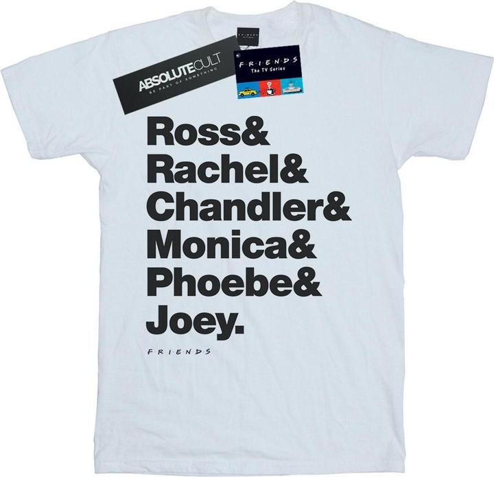 Produktbild Friends First Names Text TShirt (L)