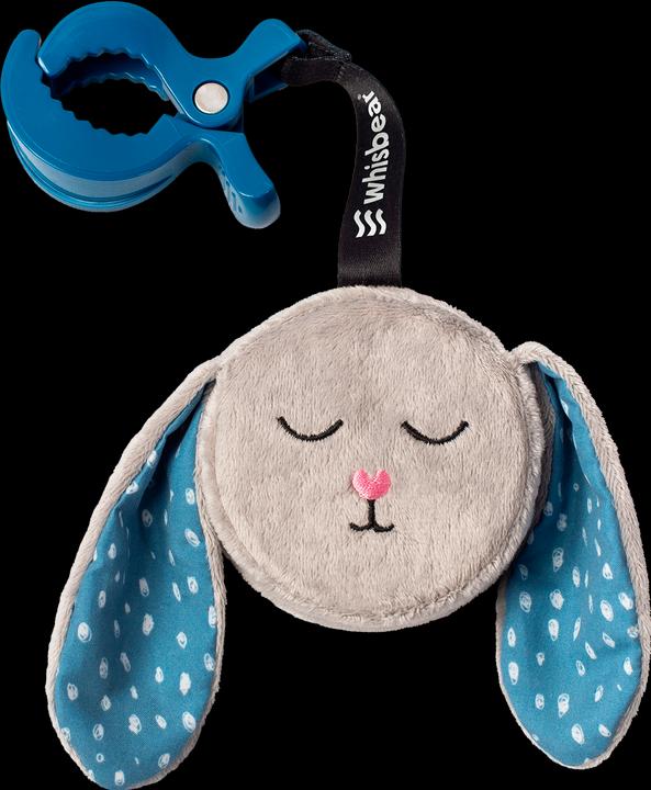 Actual product image Whisbear The buzzing rabbit with a clip