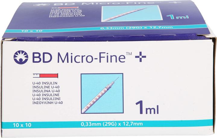 Image du produit BD Seringues à insuline (Seringue d'insuline)