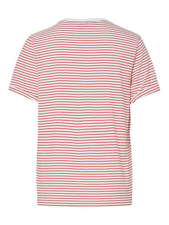 Produktbild Pieces Pcria Ss Fold Up Tee Stripes Noos Bc (M)