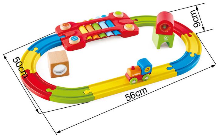Immagine prodotto Hape Set ferroviario dei sensi