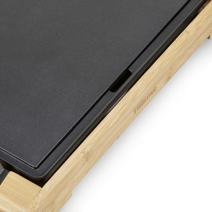 Image du produit Tristar Barbecue/barbecue de table avec plaque de cuisson lisse