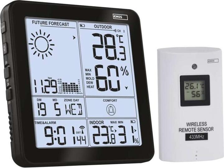Produktbild Emos Drahtlose Wetterstation E5080