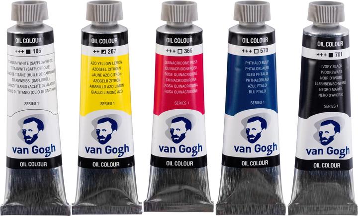 Produktbild Van Gogh Öl Farben 2820505 5x40 ml (Assortiert, 40 ml)