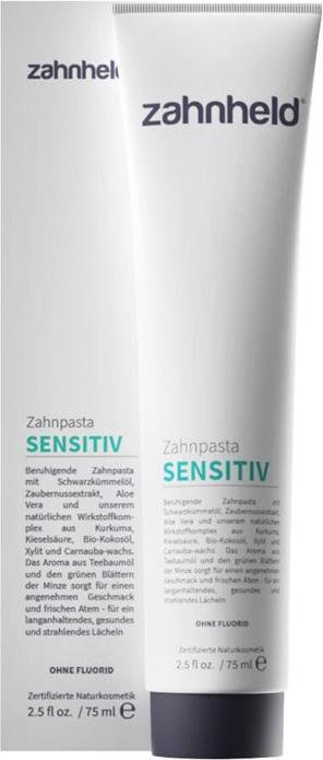 Actual product image Orbimed Toothpaste Sensitive fluoride-free (75 ml)