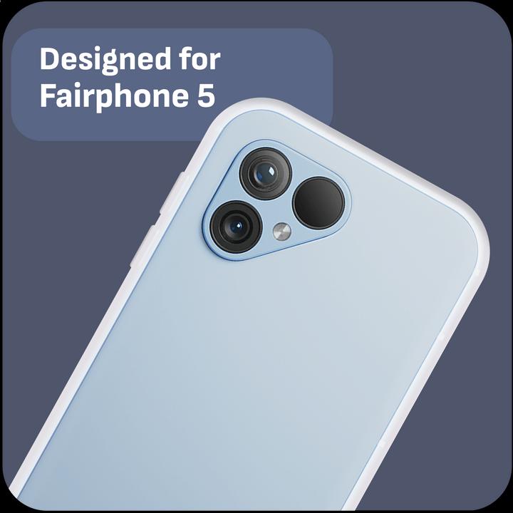 Actual product image Cazy Silicone Case Compatible with Fairphone 5 - Soft TPU Protection - Transparent (Fairphone 5)