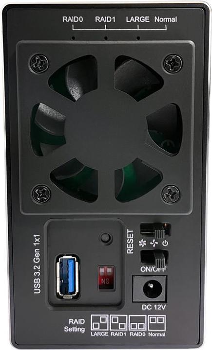 Actual product image LC-Power LC-35U3-RAID-2 (3.5")