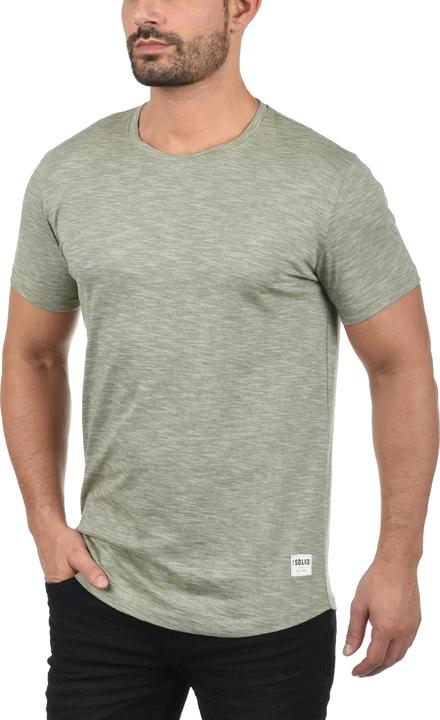 Immagine prodotto Solid Figos T-Shirt A Maniche Corte Maglietta Da Uomo Con Girocollo In Cotone 100% (S)