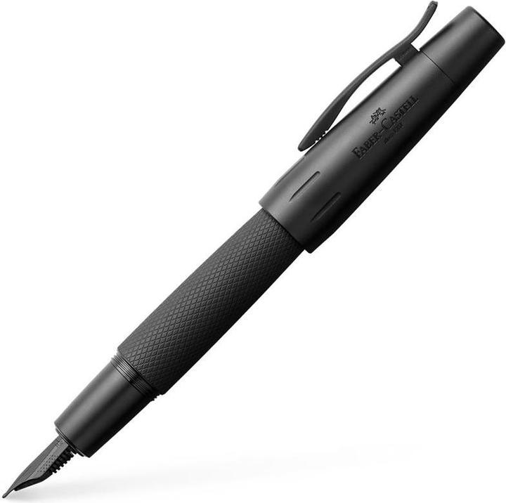 Produktbild Faber-Castell e-motion Füllhalter pure black F (Mattschwarz)