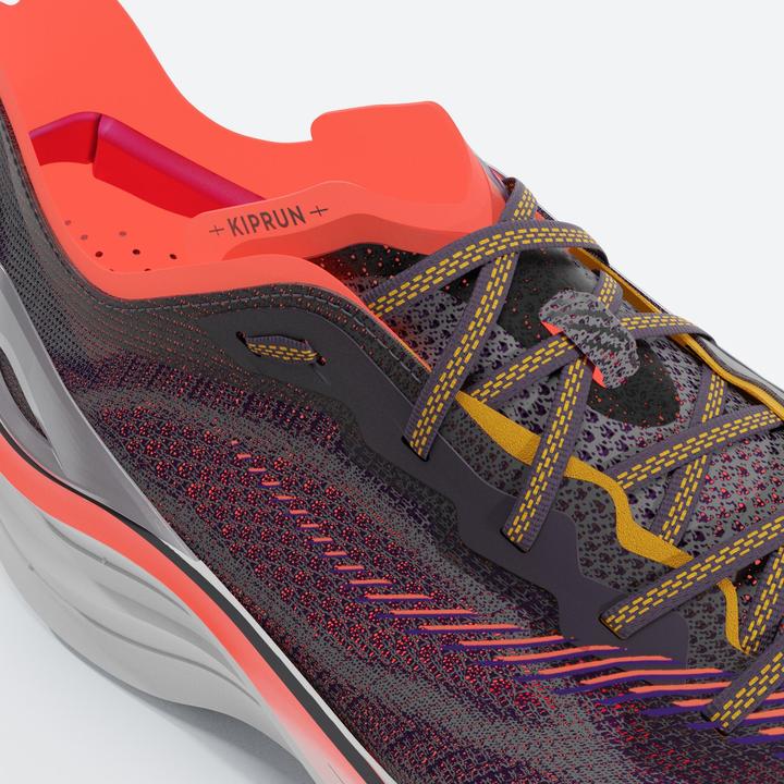 Actual product image Kiprun KD900.2 Men's Running Shoes - Purple/orange (46)